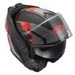 LS2 HELMETS LS2 FF910 ADVANT II GLIDE BLACK GREY RED