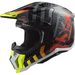 LS2 HELMETS LS2 MX703 C X-FORCE BARRIER H-V YELLOW RED-06