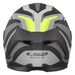 LS2 HELMETS LS2 FF820 RAPID III HYPER BLACK H-V YELLOW
