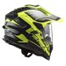 LS2 HELMETS LS2 MX701 EXPLORER ALTER MATT BLACK H-V YELLOW