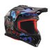 LS2 HELMETS LS2 MX708 FAST II ZOMBIE II BLACK RED BLUE-06