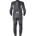 2PCS LEATHER SUIT GMS GR-1 ZG70000 ČERNO-ŠEDO-BÍLÁ 56H