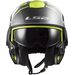 LS2 HELMETS LS2 FF399 VALIANT PROX MATT H-V YELLOW BLACK