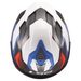 LS2 HELMETS LS2 FF817 CHALLENGER II VIPER WHITE BLUE RED
