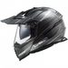 LS2 HELMETS LS2 MX436 PIONEER EVO KNIGHT TITANIUM WHITE