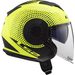 LS2 HELMETS LS2 OF570 VERSO SPIN MATT HI VIS YELLOW