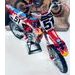 NEWRAY GASGAS MC 450F - 51 JUSTIN BARCIA RED BULL 1:12