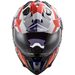 LS2 HELMETS LS2 MX701 EXPLORER ATLANTIS G.WHITE RED BLUE