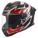 LS2 HELMETS LS2 FF820 RAPID III XTREM WHITE BLACK RED