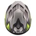 LS2 HELMETS LS2 FF817 CHALLENGER II VIPER GREY H-V YELLOW