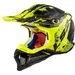 LS2 HELMETS LS2 MX470 SUBVERTER CLAW MATT BLACK HI VIS