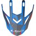 LS2 HELMETS LS2 MX437 EVO PEAK ALPHA BLUE