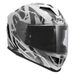 LS2 HELMETS LS2 FF818 STORM III KAOS WHITE GREY
