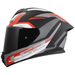 LS2 HELMETS LS2 FF820 RAPID III HYPER BLACK RED