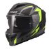 LS2 HELMETS LS2 FF818 STORM III DYNAMO BLACK H-V YELLOW