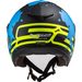 LS2 HELMETS LS2 OF573 TWISTER II XOVER MATT BLACK BLUE