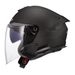 LS2 HELMETS LS2 OF618 VERSO II SOLID MATT BLACK