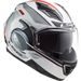 LS2 HELMETS LS2 FF900 VALIANT II HUB GLOSS WHITE SILVER