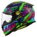 LS2 HELMETS LS2 FF812 KID SVENT BLUE GREEN