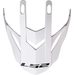 LS2 HELMETS LS2 MX436 EVO PEAK GLITTER WHITE
