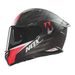 NOX PŘILBA N401 CROWER BLACK/RED MATT 2025