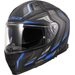 LS2 HELMETS LS2 FF811 VECTOR II ALIZER M.BLACK BLUE-06