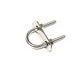 SHARK ACCESSORIES SHARK U-BOLT 1PC WITH STAINLESS STEEL PLATE M6X90MM
