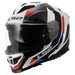 LS2 HELMETS LS2 FF818 STORM III SPORTY WHITE BLUE RED 3XL