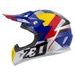 ZED PŘILBA DĚTSKÁ X1.9D TENDO PEARL BLUE/RED/YELLOW/SILVER