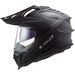 LS2 HELMETS LS2 MX701 EXPLORER SOLID MATT BLACK