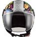 LS2 HELMETS LS2 OF558 SPHERE LUX CRISP BLACK HI VIS YELLOW