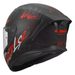 LS2 HELMETS LS2 FF820 RAPID III KAIJU II BLACK RED WHITE