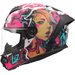 LS2 HELMETS LS2 FF820 RAPID III CYBERG PURPLE CYAN