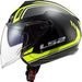 LS2 HELMETS LS2 OF573 TWISTER II FLIX BLACK H-V YELLOW