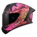 LS2 HELMETS LS2 FF820 RAPID III POPPIES II BLACK PINK