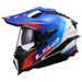 LS2 HELMETS LS2 MX701 EXPLORER HEXA WHITE BLUE RED-06
