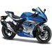 BBURAGO SUZUKI GSX-R1000 R BLUE/WHITE 1:18