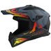 LS2 HELMETS LS2 MX708 FAST II WASH MATT DARK GREY-06