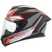 LS2 HELMETS LS2 FF820 RAPID III HYPER BLACK RED