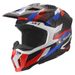 LS2 HELMETS LS2 MX703 X-FORCE PHANTOM WHITE BLUE RED-06