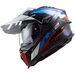 LS2 HELMETS LS2 MX701 EXPLORER C FRONTIER G.BLACK BLUE