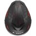 LS2 HELMETS LS2 FF820 RAPID III KAIJU II BLACK RED WHITE