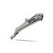 DVOJITÁ KONCOVKA VÝFUKU SLIP-ON GPR POWERCONE EVO D.87.PCEV BROUŠENÁ NEREZOVÁ OCEL ZAHRNUJE ODNÍMATELNÉ DB KILLERY A SPOJOVACÍ SVODY