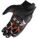 LS2 HELMETS LS2 RAY II MAN GLOVES BLACK RED
