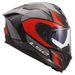 LS2 HELMETS LS2 FF817 CHALLENGER II VIPER GREY RED