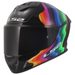 LS2 HELMETS LS2 FF820 RAPID III FLOW BLACK MULTI