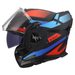 LS2 HELMETS LS2 FF901 ADVANT X NOVA MATT BLACK RED BLUE-06