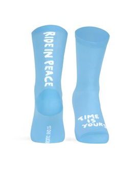 Ponožky Pacific and Co Ponožky Ride in Peace - modrá