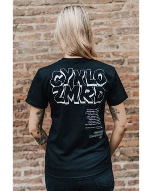 Tričko Kolo je láska Nejsem Cyklozmrd unisex - černá