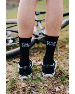 Ponožky na kolo Kolo je Láska Cyklozmrd vol.2 - černá